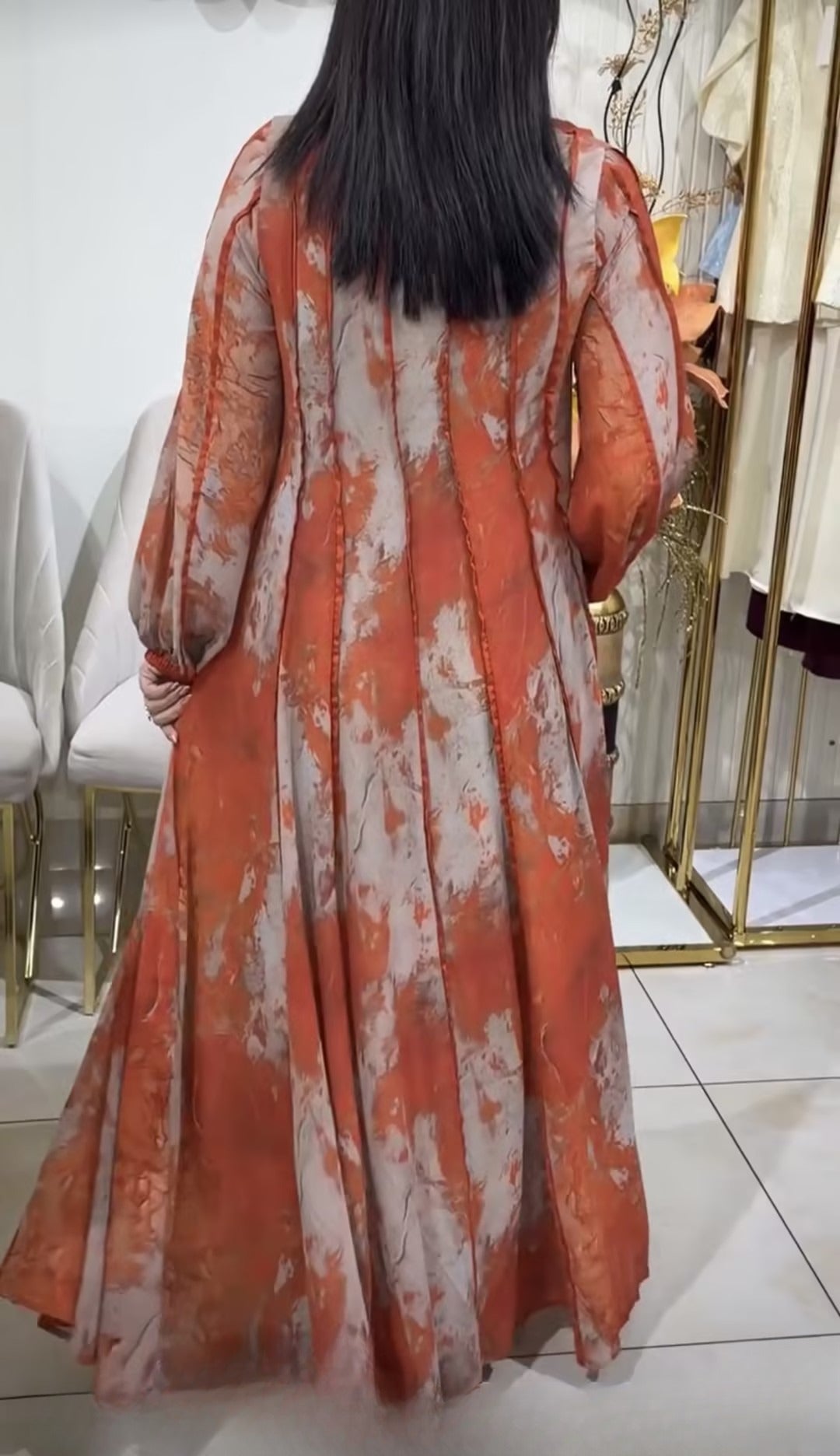 Women's Printed Maxi Dress