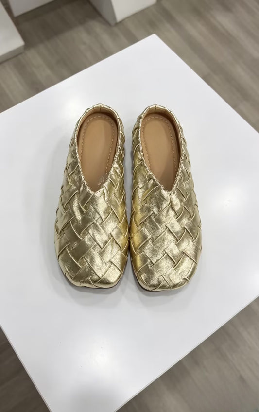 Women's Extra Soft Woven Leather Shoes
