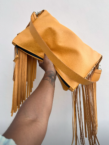 Women's tassel bag