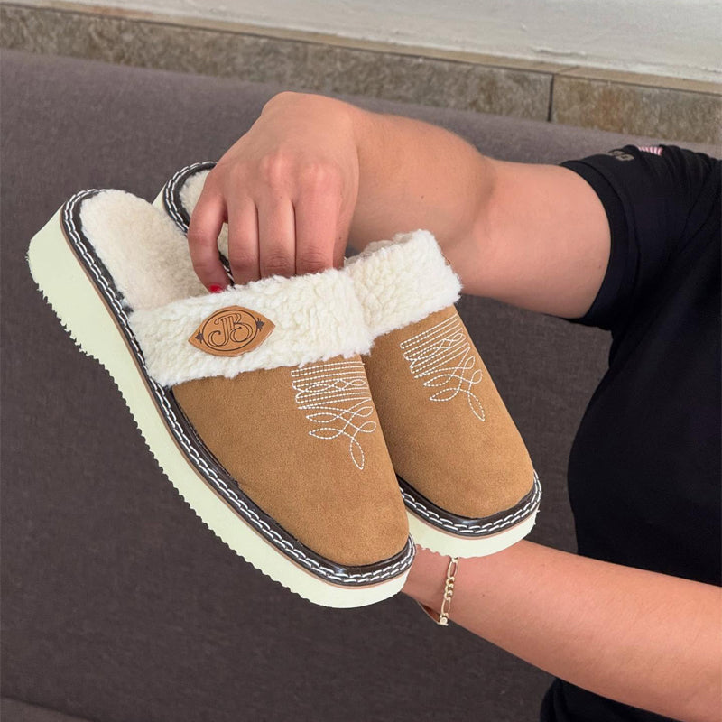 Comfortable Plush Slide Slippers