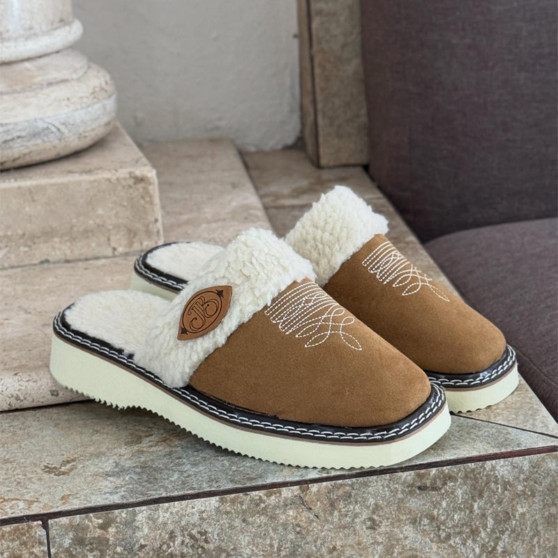 Comfortable Plush Slide Slippers