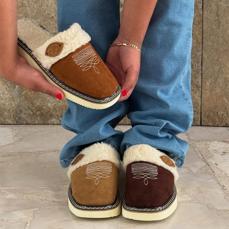 Comfortable Plush Slide Slippers