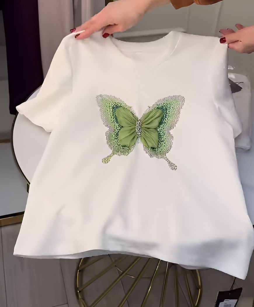 3D Butterfly Short Sleeves