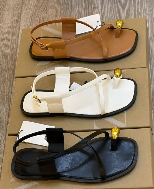 Women Minimalist Versatile Flat Sandals