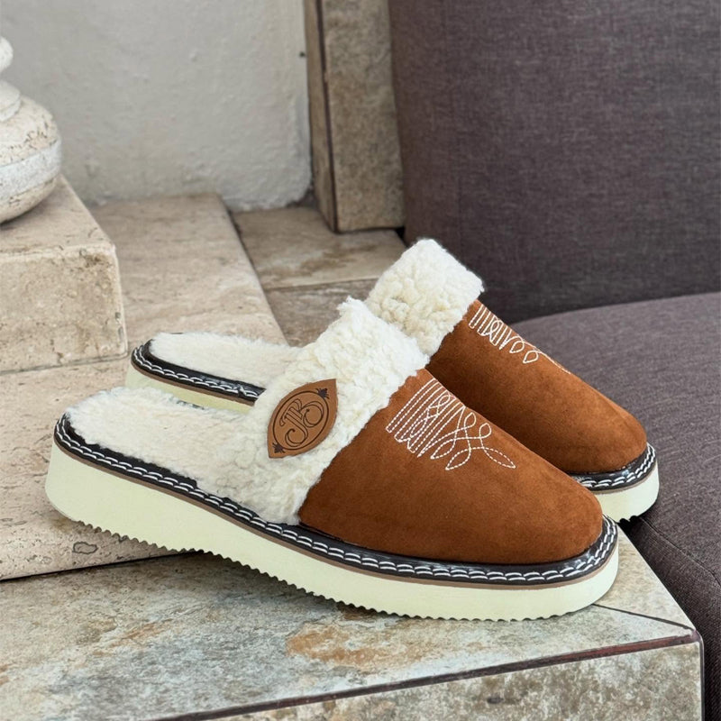 Comfortable Plush Slide Slippers