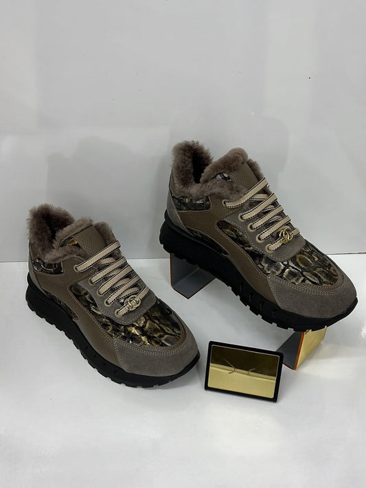 Women's Fleece Sneakers
