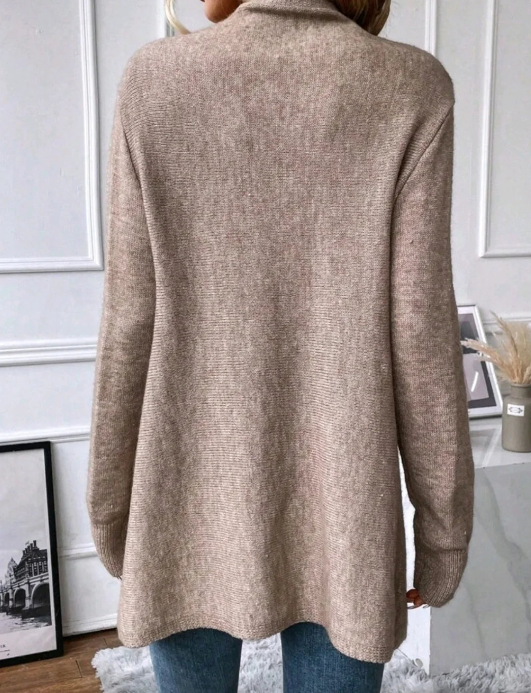 Classic Tassel Women's Knit Cardigan Top